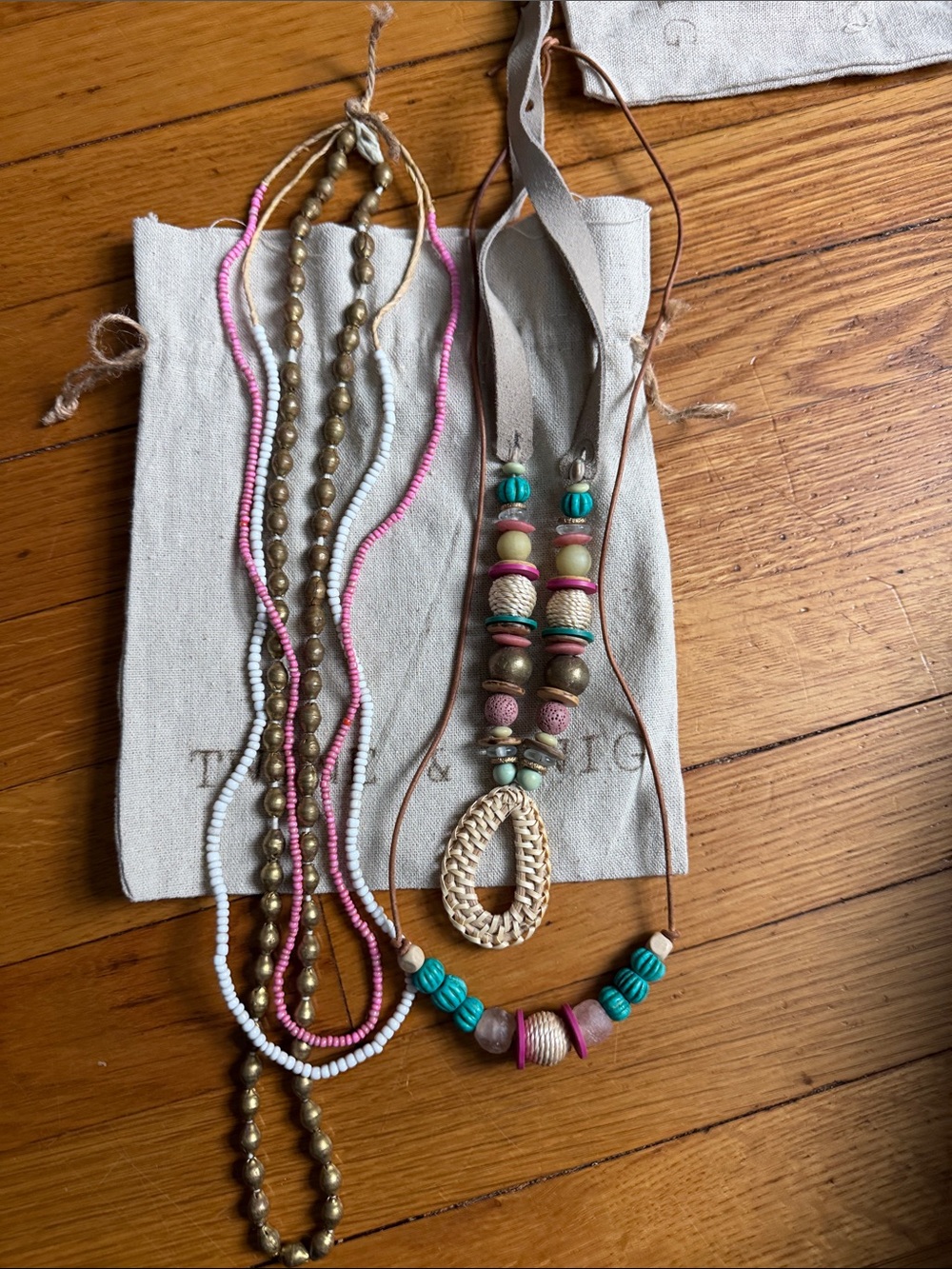 Twine & Twig set of 4 necklaces